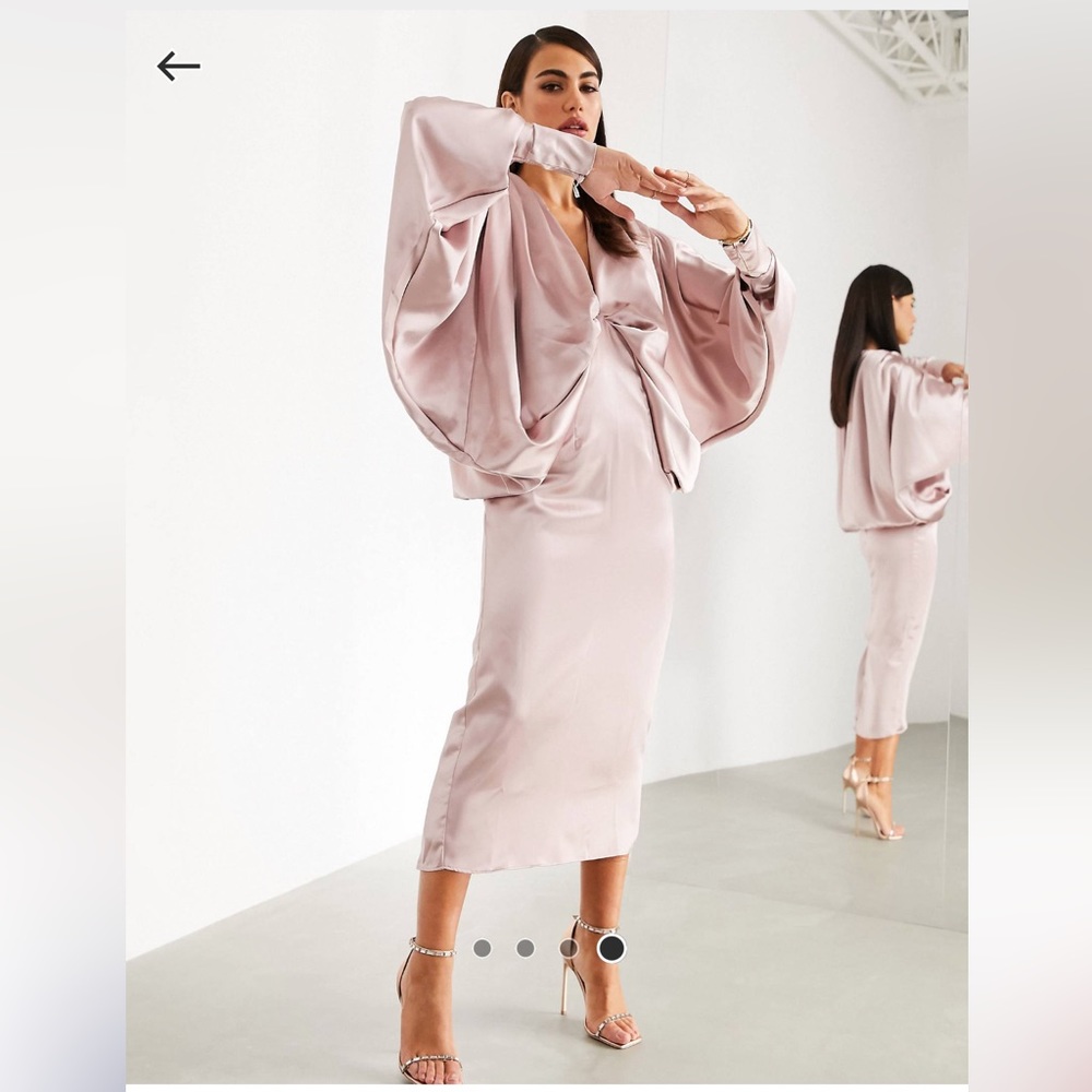 ASOS EDITION: Kimono sleeve midi dress